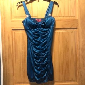 Blue Mini Dress